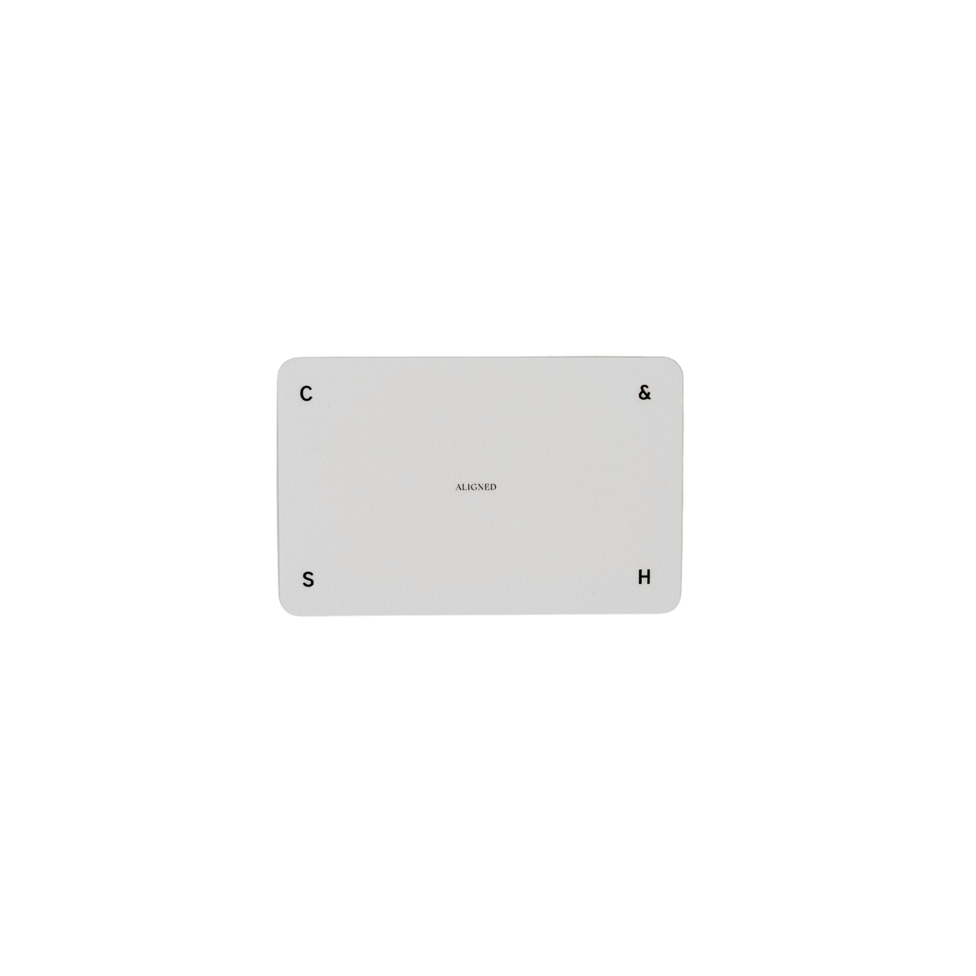 Cash Aligned Card