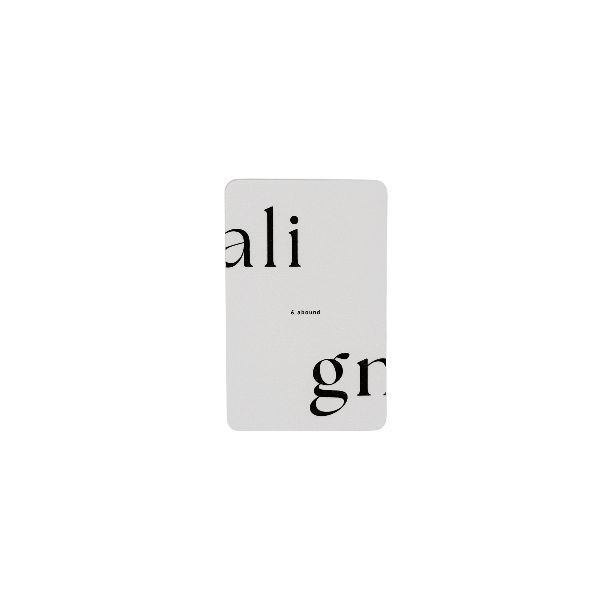 Align Card