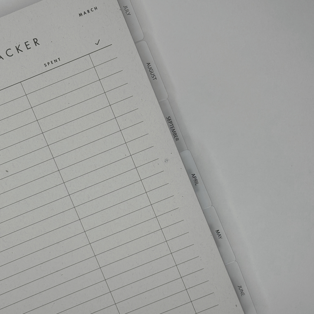 Monthly Tabs