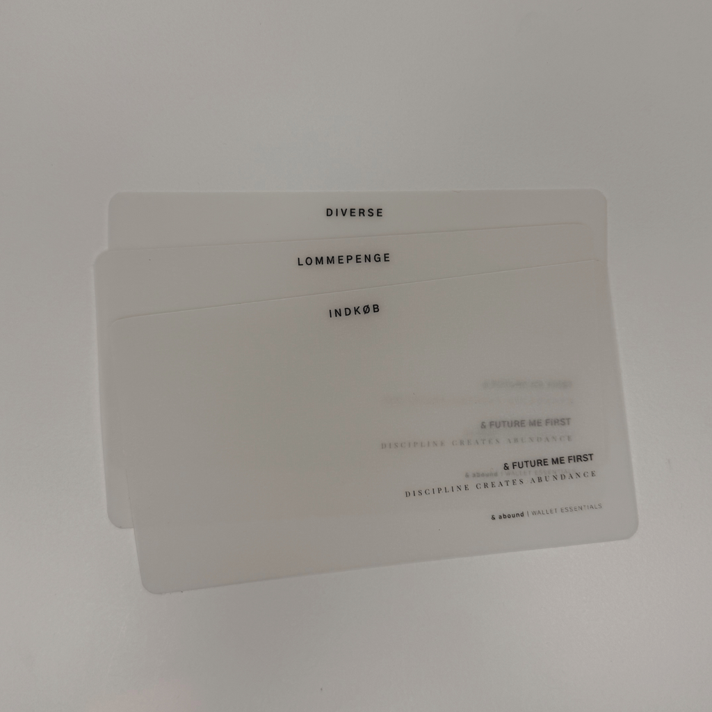 Future Me First - Wallet Essentials