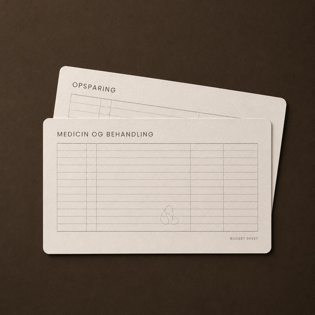 Noa Budget Sheet Design - Horizontal