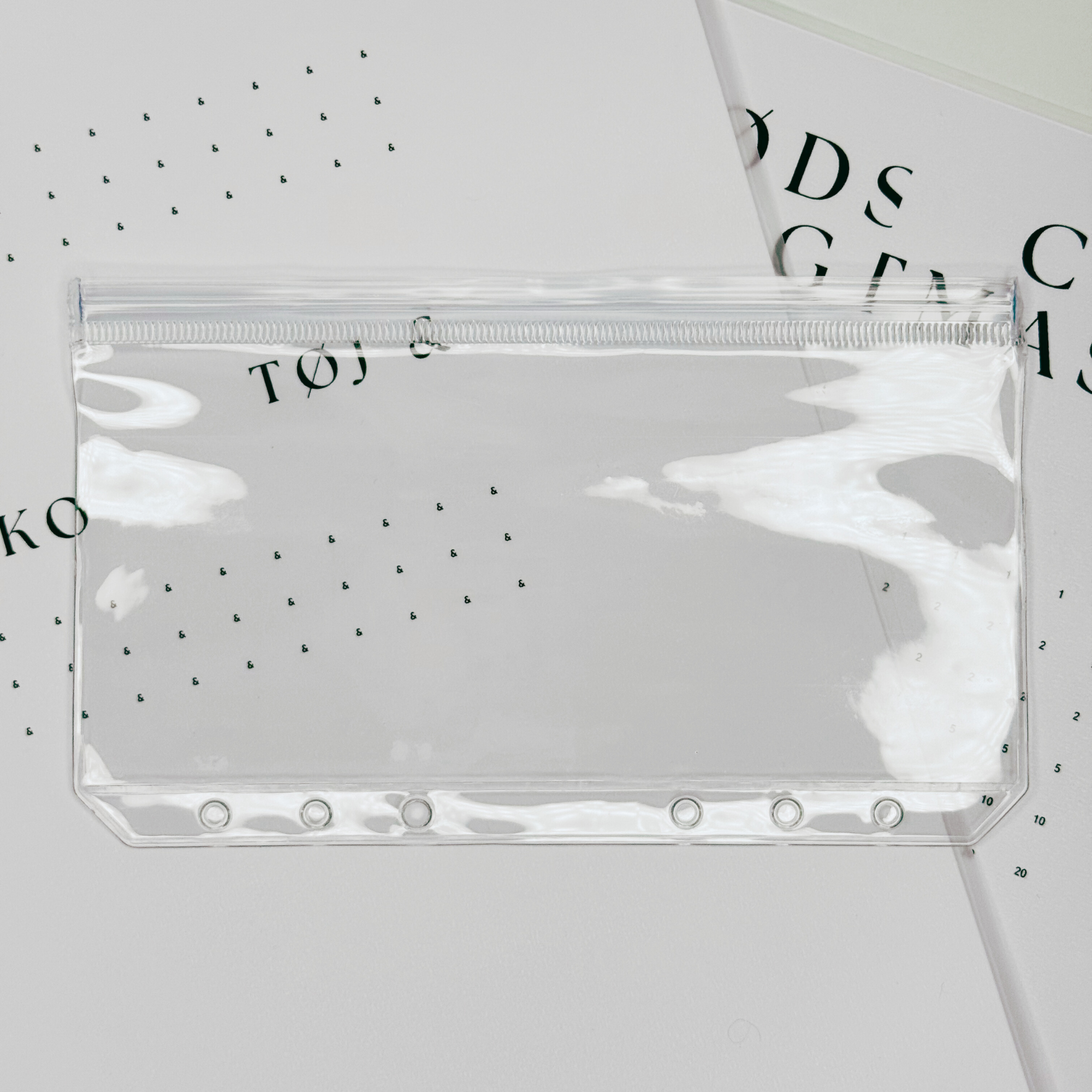 Clear Lomme Zip